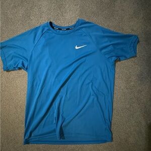 Nike Dri-FIT Shirt in Bright Blue
